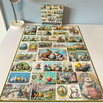 Puzzle di Pasqua vintage 1000 pezzi